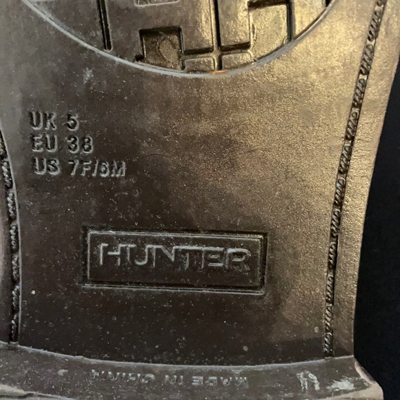 Hunter rain boots. Excellent condition - Picture 5 of 10